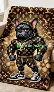 Louis Vuitton Throw Blankets